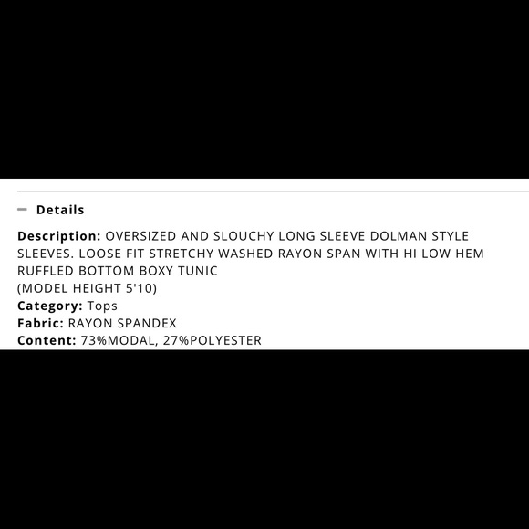 💥NEW💥 long sleeve slouchy Top👀 - Picture 2 of 3